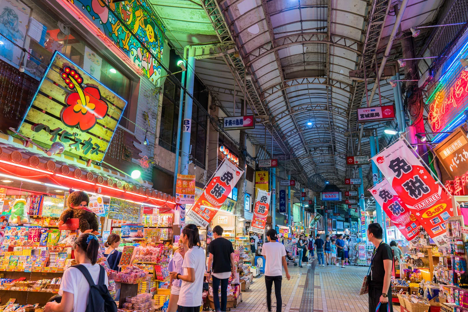 《Okinawa》Naha・Kokusaidori 《Night view》