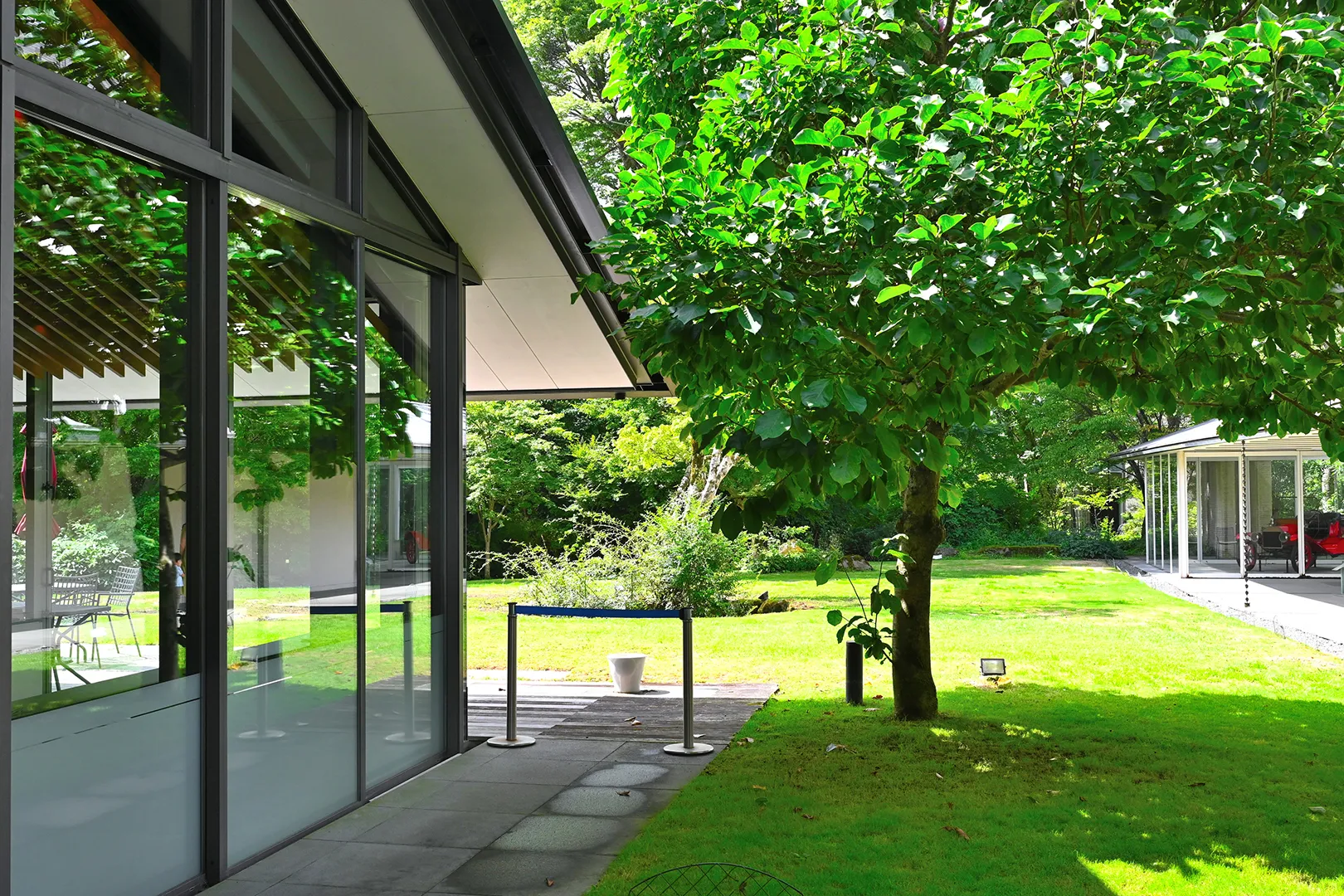 The scenery of the Hakone Lalique Museum」