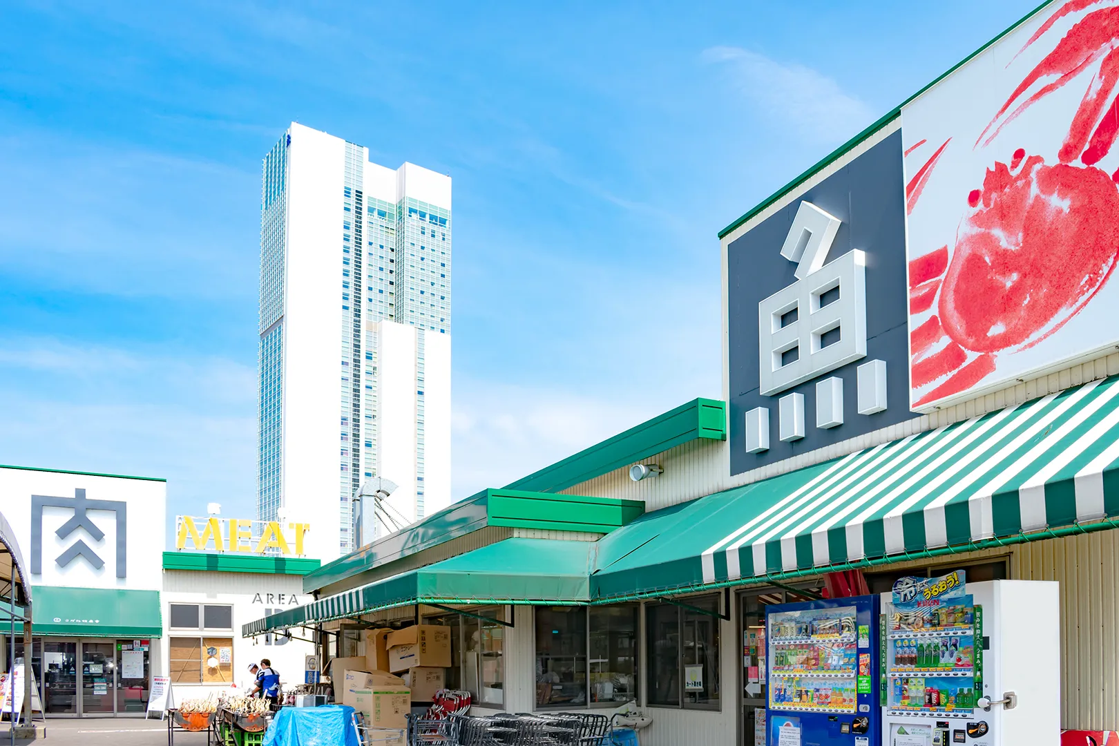 【Minato no Marche Pia Bandai】Enjoy Full of Delicious Local Food!