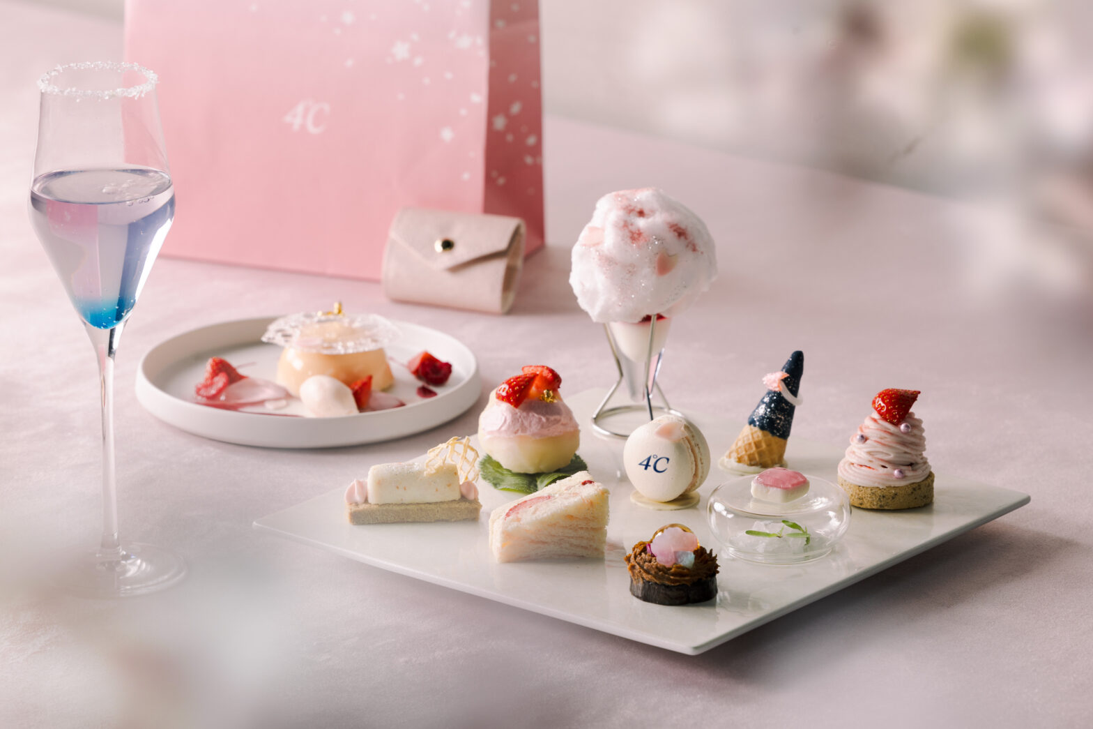 ４℃ SAKURA Collection x Afternoon Tea:A Seasonal Indulgence (Feb 1 – Apr 30, 2025)